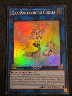 GranSolfachord Coolia - CYAC-EN049 - Super Rare - 1st Edition x1 - VLP - Image 1