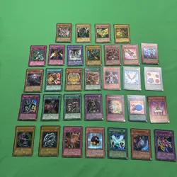 Vintage Yugioh Lot Collection 1st Editions Blue Eyes Exodia Dark Limited - Image 1