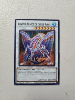 1x Gungnir, Dragon of The Ice Barrier SDFC-EN044 Super Rare First Edition LP - Image 1