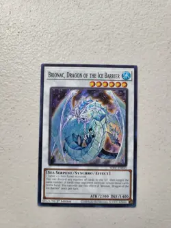 1x Brionac, Dragon of the Ice Barrier SDFC-EN043 1st Super Rare Yu-Gi-Oh! LP - Image 1