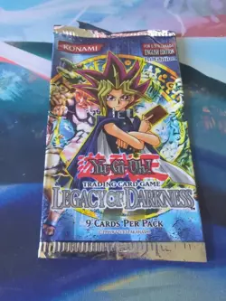 EMPTY/OPENED Yugioh Booster Pack - Legacy Of Darkness 1st Edition - Image 1