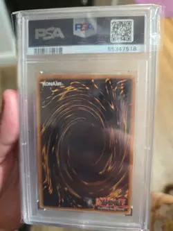Yugioh 2003 Dark Paladin 1st Edition MFC-105 Mint Ultra Rare Error Art PSA 9 - Image 2