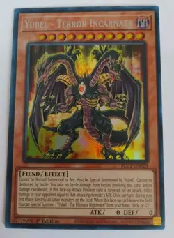 Yugioh! Yubel - Terror Incarnate (Silver) - BLC1-EN028 - Ultra Rare - 1st Editio - Image 1