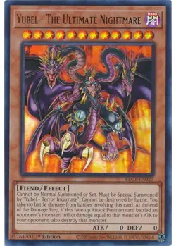 Yugioh Yubel - The Ultimate Nightmare (Ultra Rare) (1st Edition) - BLC1-EN029 P - Image 1