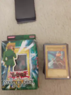 YU-GI-OH Near-Complete Starter Deck JOEY Unl Edition Opened Box - Image 1