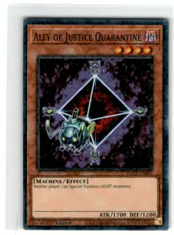 Yu-Gi-Oh! Ally of Justice Quarantine Duel Terminal Normal Parallel Rare - Image 1