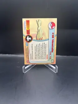 1998 Topps Black Logo Ninetails #38 Foil Holo Pokemon Card - Image 2
