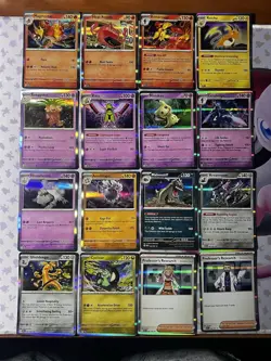 2024 Pokemon TCG - S&V Paldean Fates Complete Set: Holo Rares 16 Card Lot NM - Image 1