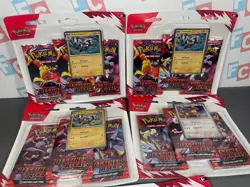 Pokemon TCG Trading Cards Destined Rivals 3 Pack Blister Lot 5 (15 Total Packs) - Image 2