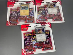 Pokemon TCG Trading Cards Destined Rivals 3 Pack Blister Lot 5 (15 Total Packs) - Image 3