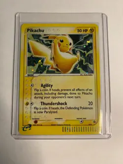 Pikachu 012 Holo Black Star Promo Pokemon Card 2003 - Near Mint - Ready to Grade - Image 3