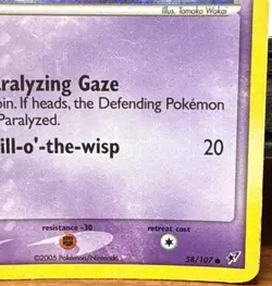 Pokemon Dunskull #58/107 Reverse Holo Common - 2005 EX Deoxys - Near Mint (NM) - Image 4