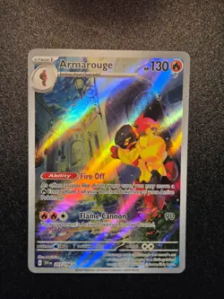 Pokemon TCG Scarlet & Violet Base Set Armarouge (203/198) Lightly Played - Image 1