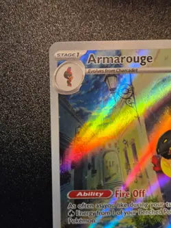 Pokemon TCG Scarlet & Violet Base Set Armarouge (203/198) Lightly Played - Image 2