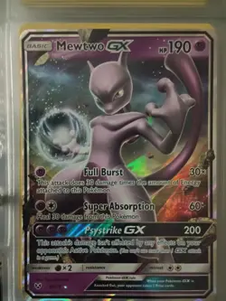 Mewtwo GX 31/68 - Hidden Fates - Full Art Holo Pokemon Card - Near Mint (NM) - Image 1