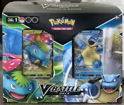 Pokemon V Battle Deck Venusaur vs Blastoise Sealed - Image 1