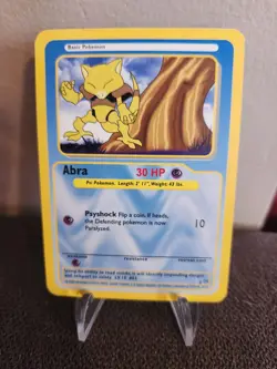 Pokemon funskool ABRA VTG 2004 Nintendo Creatures - India - LP / MP - G 09 - Image 1