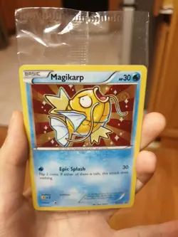 Pokemon Card - Shiny Magikarp XY143 - Holo - Target Promo - Factory Sealed - Image 1