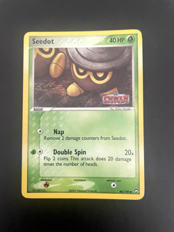 Seedot 60/108 EX Power Keepers - Reverse Holo - Pokemon Card -TCG - Image 1