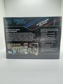 Pokemon TCG: Crown Zenith - Pokemon Center - Elite Trainer Box ETB NEW/SEALED PC - Image 2