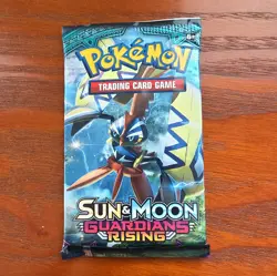 Pokemon TCG Sun And Moon Guardian Rising Sealed Booster Pack - Image 1