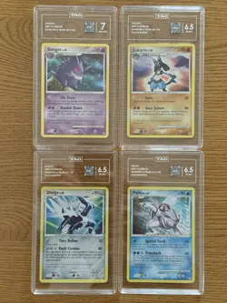 Pokemon Diamond And Pearl 4 Graded Card Set - Gengar #27/130 - Tag 7/6.5 - Image 1