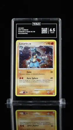 Pokemon Diamond And Pearl 4 Graded Card Set - Gengar #27/130 - Tag 7/6.5 - Image 2