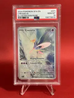 Pokemon Shrouded Fable Cresselia Illustration Rare #071 PSA 10! - Image 1