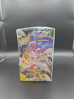 Pokemon TCG Evolving Skies Booster Box 36 Packs Factory Sealed with Acrylic Case - Image 3