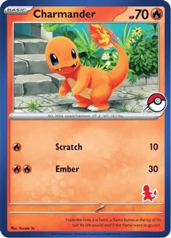 Pokemon TCG My First Battle - Charmander (Blue Border) - Image 1