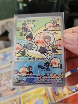 Clobbopus Pokemon TCG Illustration Rare Card 207/191 Surging Sparks P40 - Image 1
