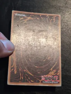 Yu-Gi-OH! ULTRA RARE HOLO CARD DARK NECROFEAR LON-065 1996 VINTAGE PRINT MP - Image 3