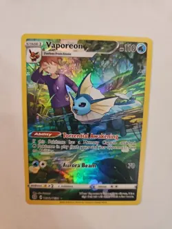 Vaporeon - TG02/TG30 - Pokemon Brilliant Stars Sword & Shield Holo Rare Card NM - Image 1