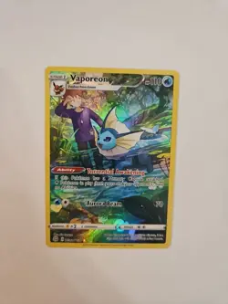 Vaporeon - TG02/TG30 - Pokemon Brilliant Stars Sword & Shield Holo Rare Card NM - Image 2