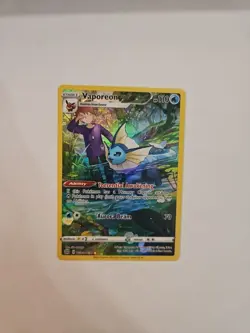 Vaporeon - TG02/TG30 - Pokemon Brilliant Stars Sword & Shield Holo Rare Card NM - Image 3