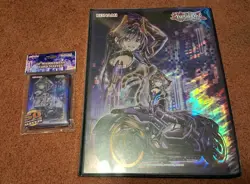 Yugioh! Card Collection Lot! I:P Masquerena Binder And Sleeves - Image 1