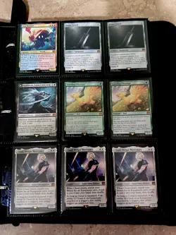 Magic The Gathering Final Fantasy Collector / Player Booster Singles Card Lot - Image 2