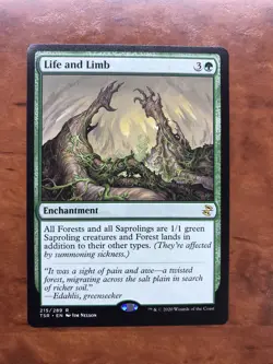 Life and Limb MTG Magic the Gathering Card NM Near Mint TSR - Image 1