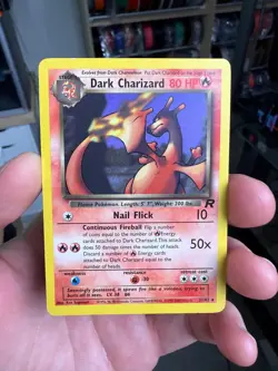 Dark Charizard 21/82 Non Holo Pokemon Card Game 1999-2000 Pokemon WOTC - Image 1