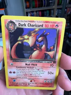 Dark Charizard 21/82 Non Holo Pokemon Card Game 1999-2000 Pokemon WOTC - Image 4