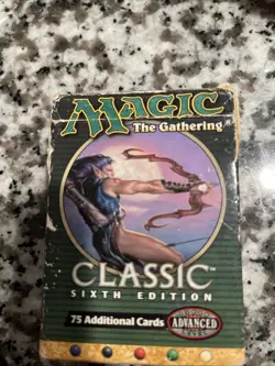 Magic the gathering Classic Sixth Edition 75 Card New Tournament Deck (RG) - Image 1