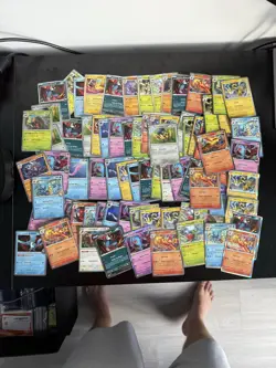 80 Pokemon Destined Rivals Holo Card Lot NM - Image 1