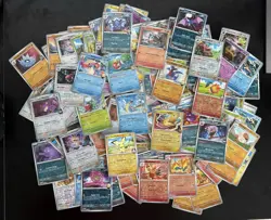 170 Pokemon Destined Rivals Reverse Holo Card Lot NM (Some Duplicates) - Image 1