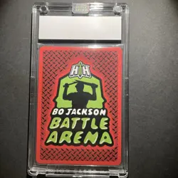 Flavor Flav 2025 NSCC PROMO CARD Bo Jackson Battle Arena Steel #SK-15 90’s Style - Image 3