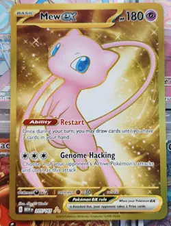 Mew ex - 205/165 - Secret Rare - Scarlet & Violet 151 - Pokemon Card - NM - Image 1