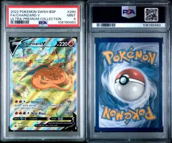 PSA 9 Charizard V SWSH260 Promo Ultra Premium Collection Pokemon Card 2022 - Image 3