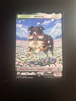 Angelo Darkstar Token (19/20) Final Fantasy T-NM MTG Card - Image 1