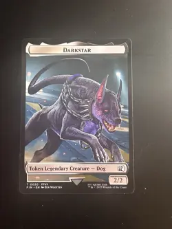 Angelo Darkstar Token (19/20) Final Fantasy T-NM MTG Card - Image 2