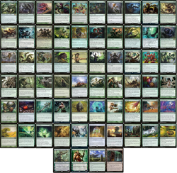 Hydra Commander Deck - Mono Green - EDH - 100 Card - Custom Magic The Gathering - Image 1