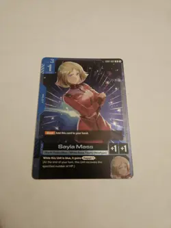 Sayla Mass Alternate Art Foil - GD01-087 R NM - Gundam TCG Card Game - Image 1